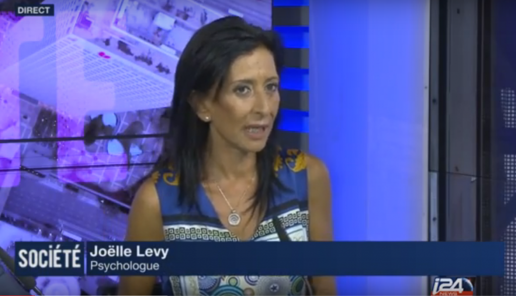 Joëlle Levy-Guedj, psychologue, sur i24 News